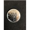 Image 1 : 2012 CANADA 1oz .9999 Fine Silver Maple Leaf Coin $5