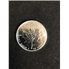 Image 1 : 2012 CANADA 1oz .9999 Fine Silver Maple Leaf Coin $5