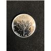 Image 1 : 2012 CANADA 1oz .9999 Fine Silver Maple Leaf Coin $5