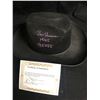 Image 1 : "Willy Wonka & the Chocolate Factory" Paris Themmen Signed Cowboy Hat w/ COA