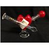 Image 1 : ATOMIK RED LOVE PENDANT GLASS PIPE