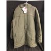 Image 1 : MOUNTAIN WAREHOUSE DARK KHAKI ANTARCTIC DOWN PADDED JACKET (SIZE LARGE)