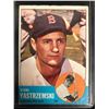 Image 1 : 1963 Topps #115 Carl Yastrzemski
