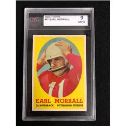 1958 TOPPS #57 EARL MORRALL (9 MINT)