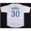 Image 1 : TIM RAINES SIGNED EXPOS JERSEY (JSA COA)