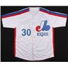 Image 2 : TIM RAINES SIGNED EXPOS JERSEY (JSA COA)