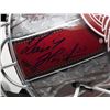 Image 2 : Dominik Hasek Signed Red Wings Full Size Goalie Mask (JSA COA)