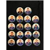 Image 1 : 1961-62 SHIRRIFF COIN LOT (NY RANGERS)