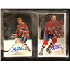 Image 1 : GUY LAFLEUR SIGNED HOCKEY CARD LOT