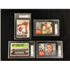 Image 1 : KSA GRADED FOOTBALL CARD LOT (1960'S)