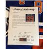 Image 5 : WAYNE GRETZKY SIGNED OILERS CAPTAIN JERSEY (PSA COA)
