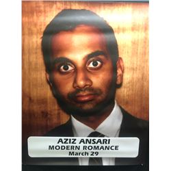 AZIZ ANSARI SIGNED CASINO SHOW POSTER