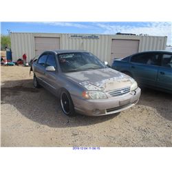 2002 - KIA SPECTRA/RESTORED SALVAGE
