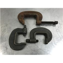 LOT OF MISC. C CLAMP