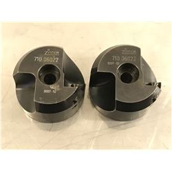 LOT OF ZINNER 710.06022 INDEXABLE CHAMFER MILL