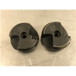 LOT OF ZINNER 710.08022 INDEXABLE CHAMFER MILL