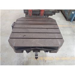 31.5" x 31.5" Steel Weld T-Slotted Table Cast Iron Layout Plate Jig 5 SLOT