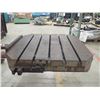 Image 2 : 31.5" x 31.5" Steel Weld T-Slotted Table Cast Iron Layout Plate Jig 5 SLOT