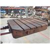 Image 2 : 31.5" x 31.5" Steel Weld T-Slotted Table Cast Iron Layout Plate Jig 5 SLOT
