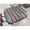 Image 1 : 31.5" x 31.5" Steel Weld T-Slotted Table Cast Iron Layout Plate Jig 5 SLOT