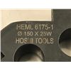 Image 2 : HOSHI TOOLS HEML 6175-1 150 X 25W INDEXABLE MILLING CUTTER
