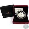 Image 1 : 2008 Canada $50 Royal Canadian Mint Centennial 5oz Fine Silver Coin (Capsule lightly scratched). (TA