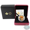 Image 1 : 2017 Canada $20 Mother Nature's Magnification - Beauty Under The Sun Fine Silver Coin. (TAX Exempt)