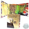 Image 1 : The Official United States Mint 50 State Quarters Collector's Map. Features each quarter in a capsul