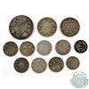 Image 1 : 1872-1935 Canada Silver Type Coin Collection.  You will receive the following; 1888 & 1896 5-cent, 2