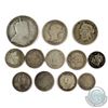 Image 2 : 1872-1935 Canada Silver Type Coin Collection.  You will receive the following; 1888 & 1896 5-cent, 2