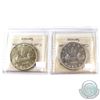 Image 2 : 1935 (Cleaned) & 1936 Canada Silver $1 ICCS Certified EF-40. 2pcs