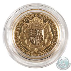Great Britain 1489-1989 500th Anniversary Gold Sovereign Proof. Comes with original packaging and CO