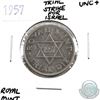 Image 1 : Great Britain 1957 Trial Strike Die produced by the Royal Mint for Israel