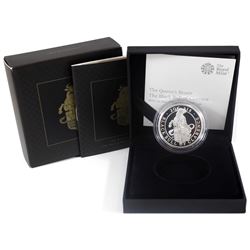 United Kingdom 2018 2-Pound The Queens Beasts - Black Bull of Clarence 1oz Fine Silver Proof (TAX Ex