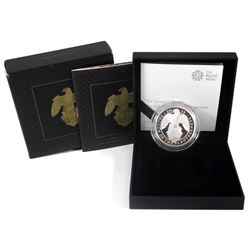 United Kingdom 2019 2-Pound The Queens Beasts - Falcon of the Plantagenets 1oz Fine Silver Proof (TA