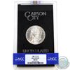 Image 1 : USA 1881CC Silver $1 Morgan GSA Hoard Better Key Carson City Coin Box/Cert NGC Certified MS-63