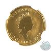 Image 4 : Canada 1994 1/15oz. $2 Gold Maple Leaf NGC Certified MS-69 (Tax Exempt). Produced only in 1994, the 
