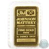 Image 1 : Johnson Matthey 1/4oz Fine Gold Bar 'Sealed' (TAX Exempt). Serial # 005660