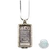 Image 1 : Johnson Matthey 5 gram Fine Silver Bar with Blank Reverse in Bezel (Tax Exempt). This Scarce Bar com