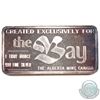 Image 1 : SCARCE! Alberta Mint 1oz 'The Bay' Edmonton Klondike Days Promotional Bar (Tax Exempt)