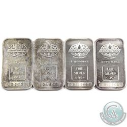 1981 Engelhard 'Maple Leaf' 1oz Silver Bar Collection (TAX Exempt). In this lot you will receive 2x 