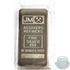 Image 1 : Johnson Matthey 10oz Fine Silver Bar (TAX Exempt).  Serial # 001907 10oz. 10oz example produced by J