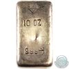 Image 1 : Scarce! Johnson Matthey USA 10oz Fine Silver Bar with 'Wide Spaced 999' and Small Logo (TAX Exempt).