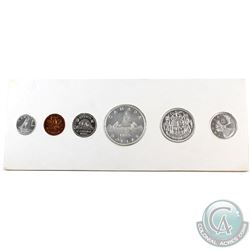 1955 Canada Proof Like Set in Original White Cardboard - Contains Choice Cameo Coins!