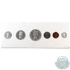 Image 2 : 1955 Canada Proof Like Set in Original White Cardboard - Contains Choice Cameo Coins!