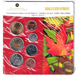 RCM Issue: 2011 Chicago World's Fair of Money Commemorative 6-coin and Medal set.