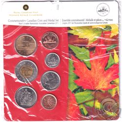 RCM Issue: 2011 RCNA Windsor Numismatic Association Convention 6-coin and Medal set.