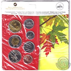 RCM Issue: 2012 Calgary Alberta Royal Canadian Numismatic Association Convention 6-coin and Medal se