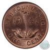 Image 3 : Newfoundland 1-cent 1941C ICCS Certified MS-64 Red! Nice original red with rolling lustre throughout