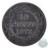 Image 3 : Newfoundland 10-cent 1873 Obverse 2 ICCS Certified F-12
